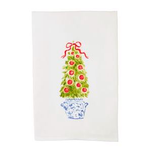 Christmas Topiary Towel