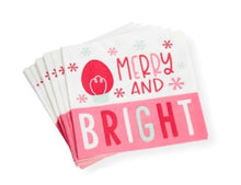 Load image into Gallery viewer, Christmas Cocktail Napkins- 2 asst