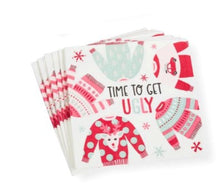 Load image into Gallery viewer, Christmas Cocktail Napkins- 2 asst