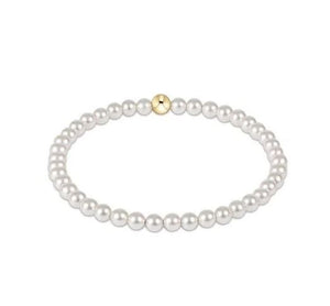 Classic Pearl 4mm Bead Bracelet