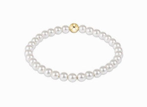 Classic Pearl 5mm Bead Bracelet