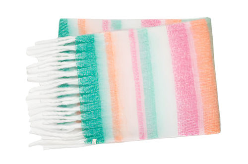 Colorburst Scarf- White