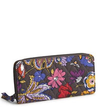 Load image into Gallery viewer, Colorful Bouquet Continental Wallet