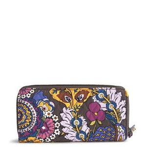 Colorful Bouquet Continental Wallet