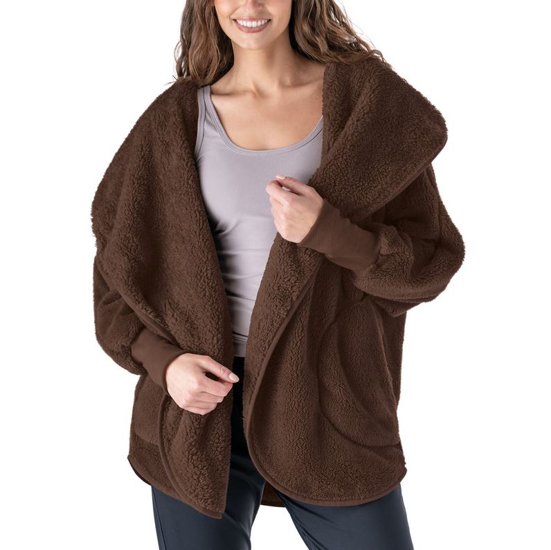 Comfort Zone Cardigan- Mocha