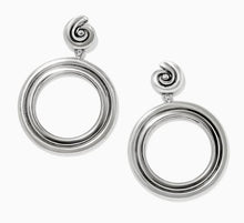 Load image into Gallery viewer, Contempo Moda Ring Post Drop Earrings