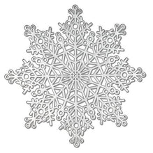 Load image into Gallery viewer, Cutout Snowflake Placemat, Silver, Set of 4