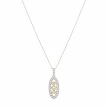 Load image into Gallery viewer, Oval Pendant Necklace