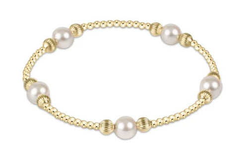 Purpose Pearl 6mm Bead Bracelet - Dignity
