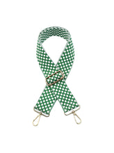 Load image into Gallery viewer, Dotted Guitar Strap- Green