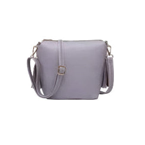 Dylan Vegan Crossbody- Ash Purple