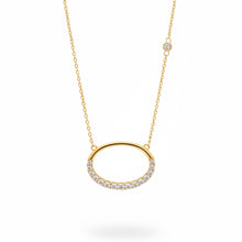 Load image into Gallery viewer, Diamond Horizon Necklace