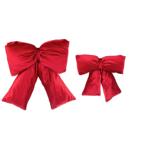 Coquet Christmas Ribbon Ornaments - Red Velvet