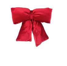 Load image into Gallery viewer, Coquet Christmas Ribbon Ornaments - Red Velvet