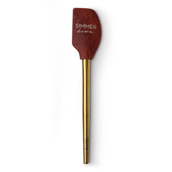 Elements Spatula w/ Metallic Gold Handle