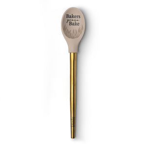 Elements Spoon w/ Metallic Gold Handle