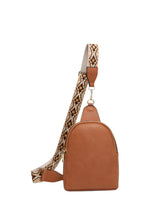 Load image into Gallery viewer, Ellen Vegan Guitar Strap Sling Bag- Brown