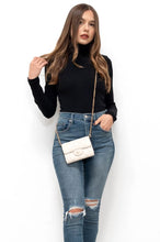 Load image into Gallery viewer, Everette Vegan Quilted Clutch/Crossbody- Tan