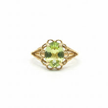 Load image into Gallery viewer, Vintage-Inspired Tourmaline Ring