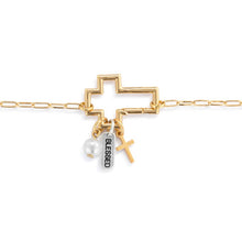 Load image into Gallery viewer, Faith Bracelet Jewelry Set - Gold