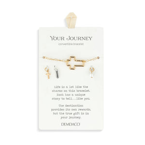 Faith Bracelet Jewelry Set - Gold