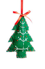 Load image into Gallery viewer, Felt Christmas Ornament, 4 Asst.