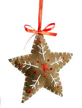 Load image into Gallery viewer, Felt Christmas Ornament, 4 Asst.