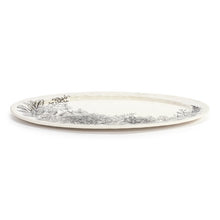 Load image into Gallery viewer, Floral Large Melamine Oval Platter