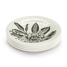 Load image into Gallery viewer, Floral Melamine Appetizer Plates-Set of 4