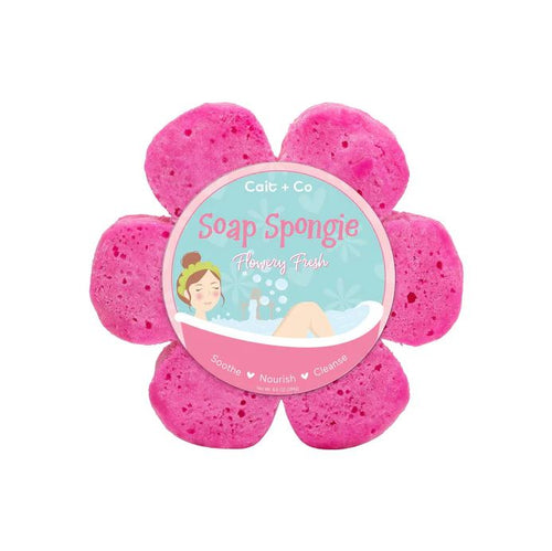 Flowery Fresh Soap Spongie