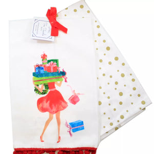 Holiday Glam Tea Towel Set