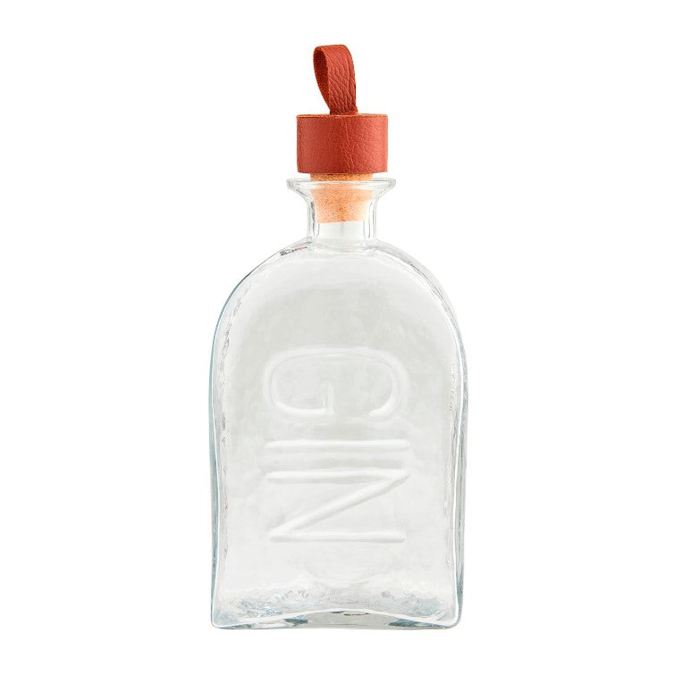 Gin Glass Leather Decanter