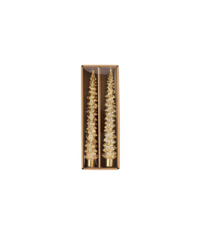 Christmas Taper Candle Set