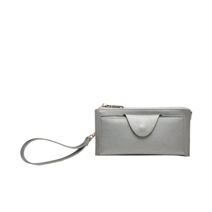 Kyla RFID Wallet- Gun Metal