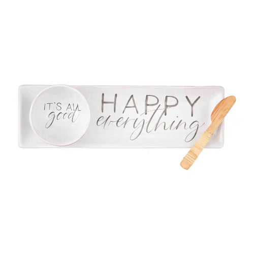 Happy Everything Tray and Dip Set