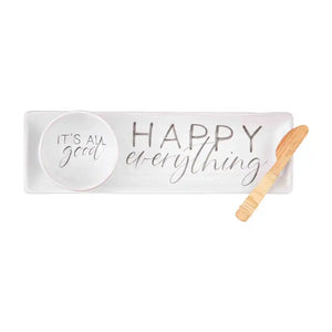 Happy Everything Tray and Dip Set