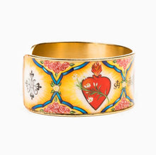 Load image into Gallery viewer, Holy Family Everlasting Heart of God Cuff Bracelet
