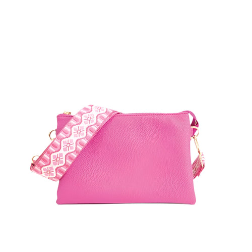 Izzy Crossbody- Hot Pink