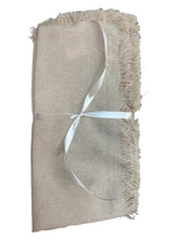 Load image into Gallery viewer, Fringed Sand Napkins- Set of 4