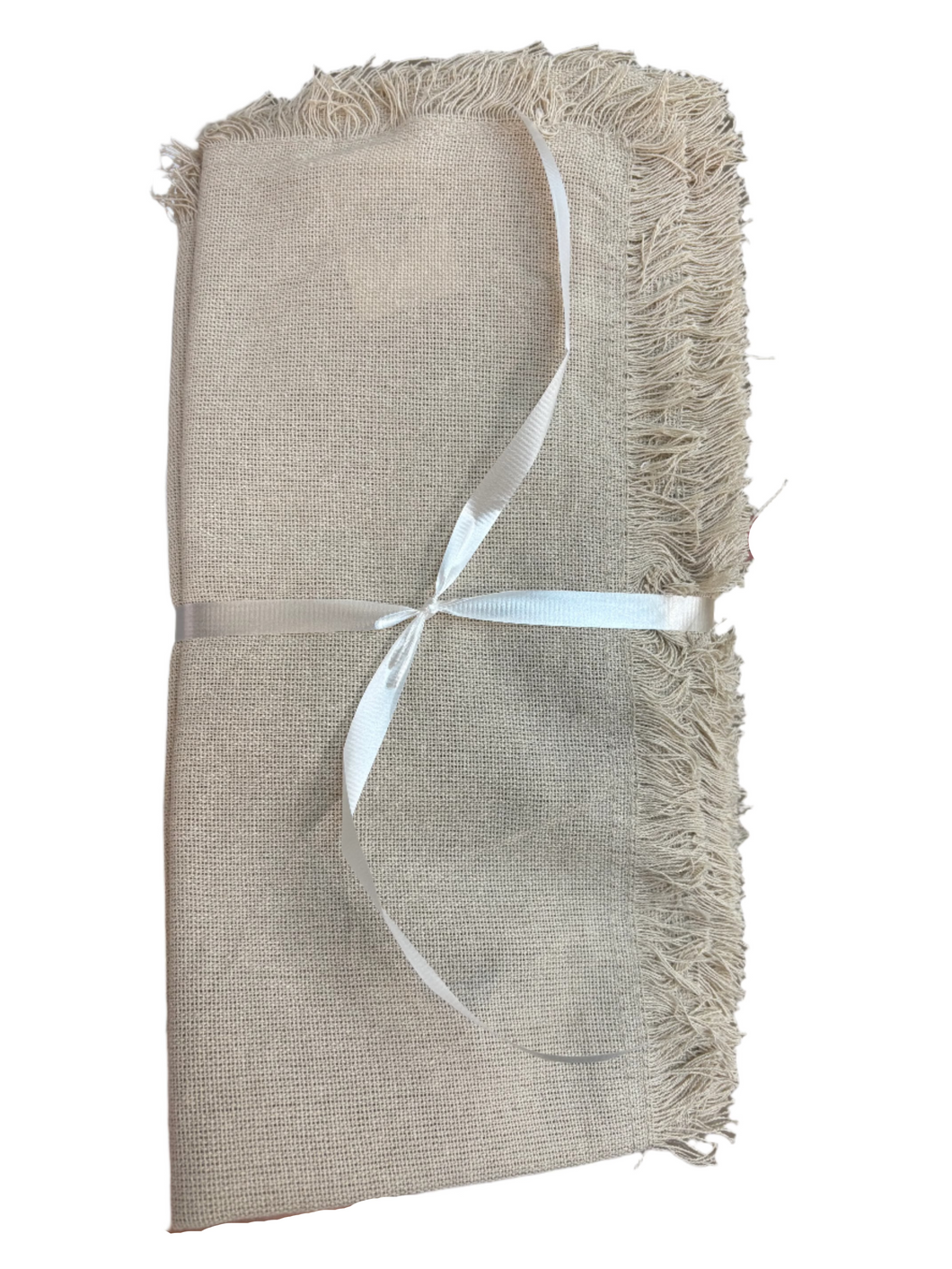 Fringed Sand Napkins- Set of 4