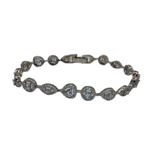 Load image into Gallery viewer, Sterling Silver Tennis Bracelet