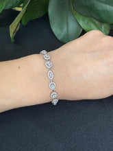 Load image into Gallery viewer, Sterling Silver Tennis Bracelet
