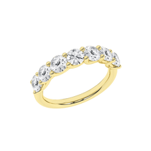 Load image into Gallery viewer, 2 ctw 7-Stone Anniversary Band (Round)