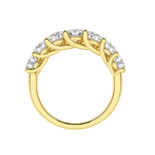 Load image into Gallery viewer, 2 ctw 7-Stone Anniversary Band (Round)