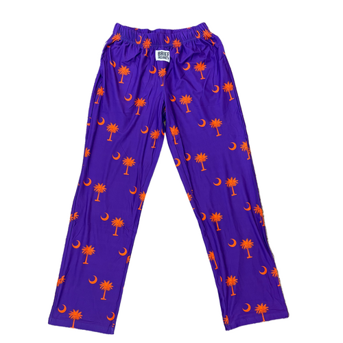 Palmetto Orange & Purple Lounge Pants
