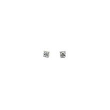 Load image into Gallery viewer, 1/10 ctw Diamond Stud Earrings