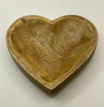 Load image into Gallery viewer, Wooden Heart Bowls, 2 Asst