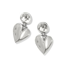 Load image into Gallery viewer, Cascade Heart Post Earrings