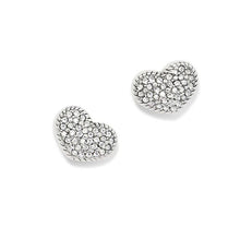 Load image into Gallery viewer, Illumina Celeste Heart Post Earrings