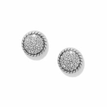 Load image into Gallery viewer, Illumina Celeste Dome Post Earrings- Silver